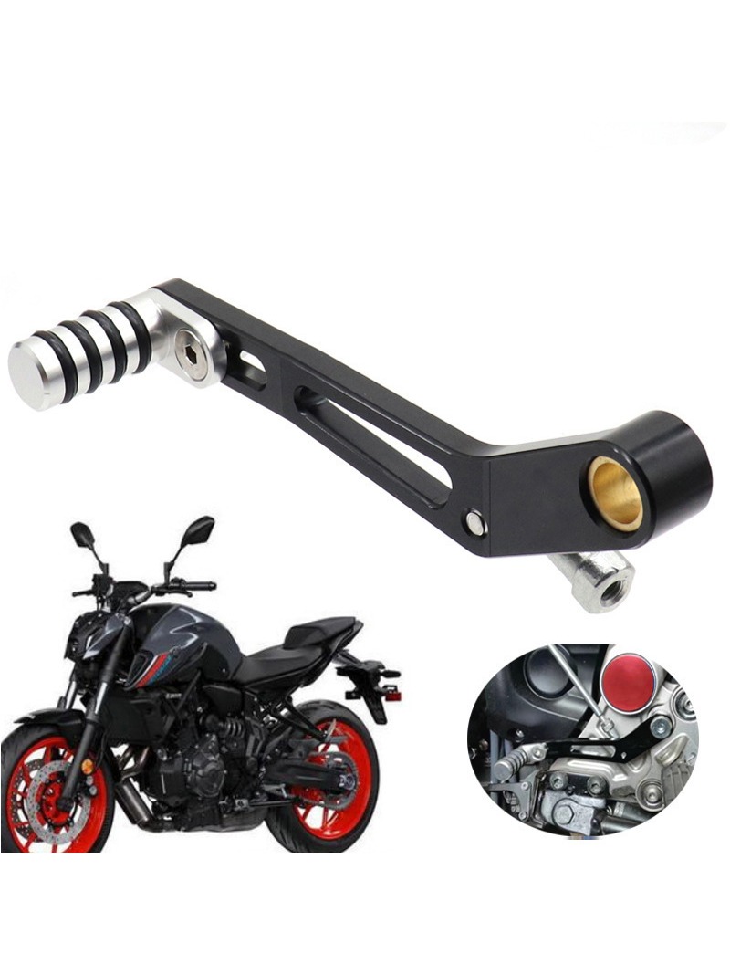 Motorcycle Gear Yamaha - คันเกียร์รถจักรยานยนต์แบบปรับได้ คันโยกเปลี่ยนเกียร์ด้านซ้าย สำหรับ YAMAHA MT-07 MT