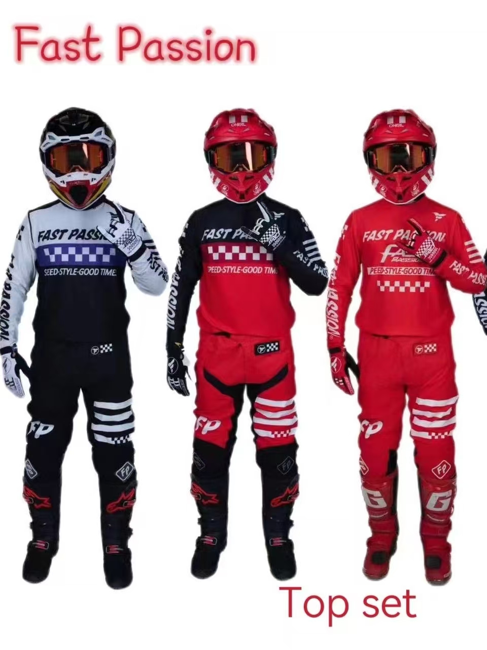 Motorcycle Gear For Sale - ชุดอุปกรณ์มอเตอร์ครอส Fastpassion สำหรับ Fox ปี 2025