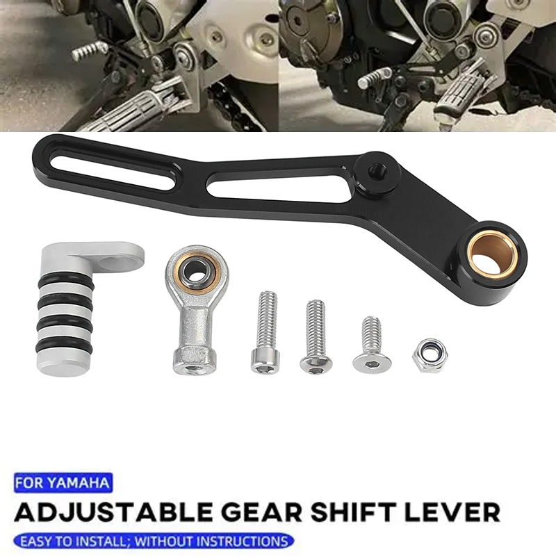 Motorcycle Gear Yamaha - คันเกียร์ปรับระดับได้สำหรับรถมอเตอร์ไซค์ MT-07 MT FZ 07 สำหรับ