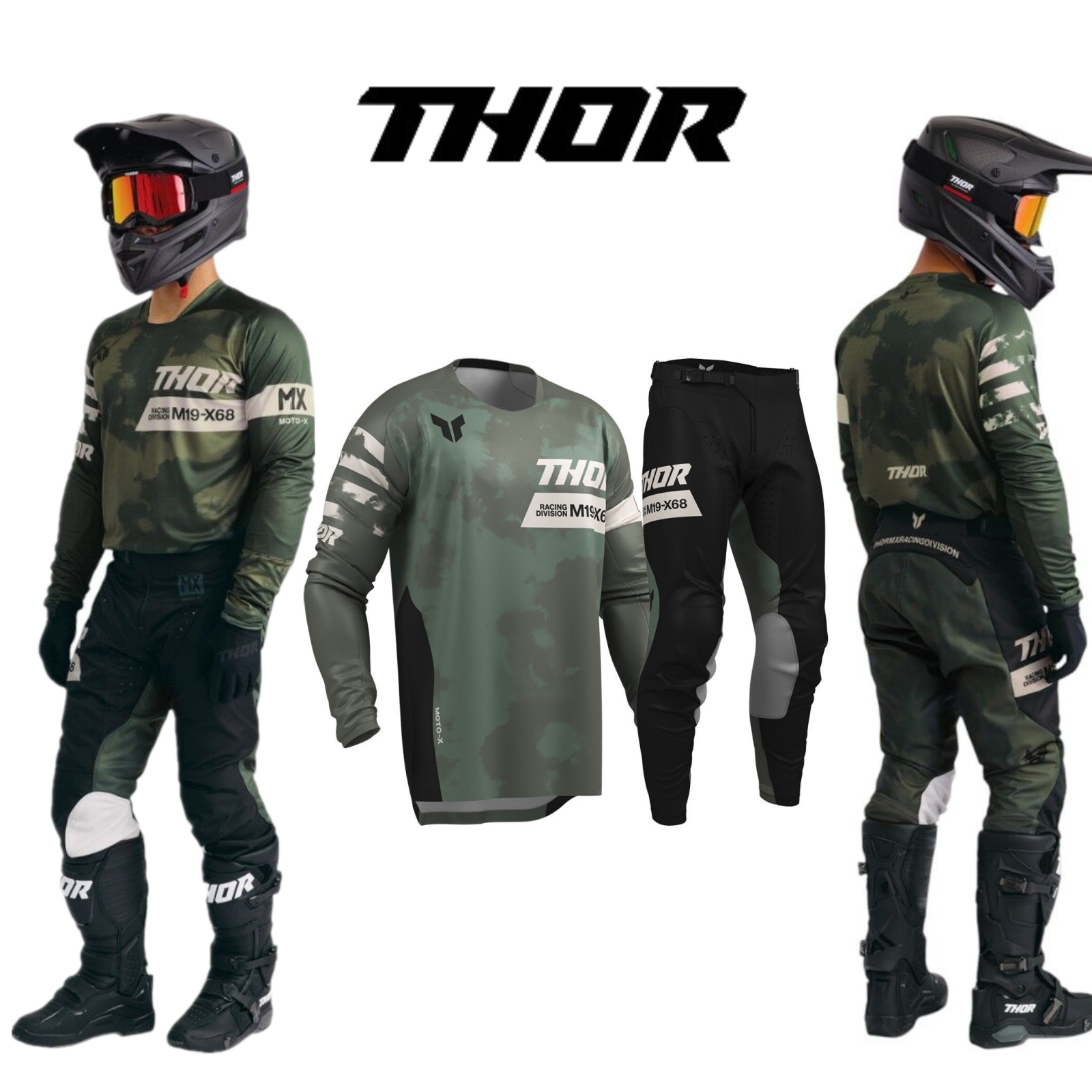 ชุดอุปกรณ์มอเตอร์ครอส ชุดเสื้อ - Motorcycle Gear For Sale บทวิจารณ์และราคา