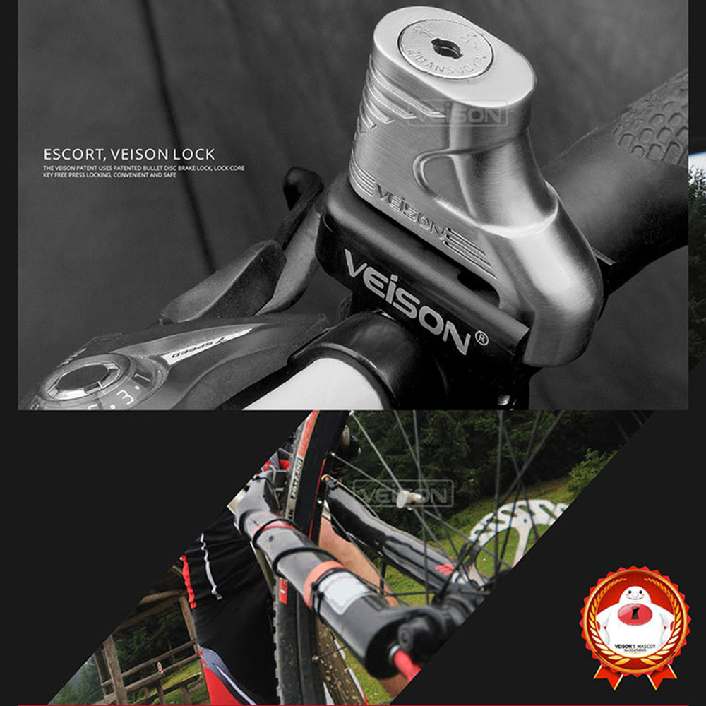 ตัวล็อคดิสก์เบรกมอเตอร์ไซค์ป้อ - Disc Lock Brake บทวิจารณ์และราคา