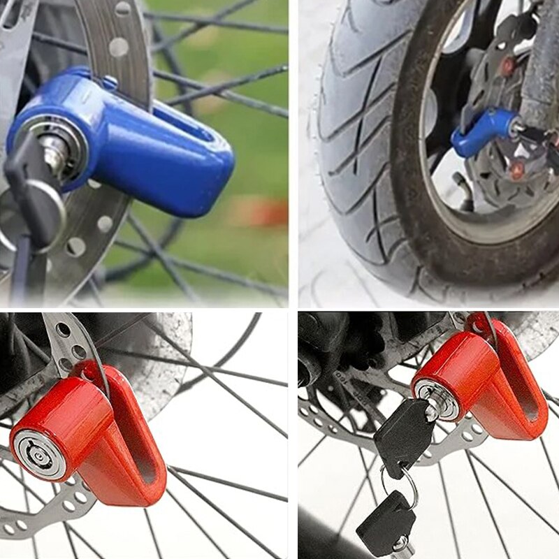 ล็อคดิสก์เบรกรถจักรยานยนต์เหล็ - Disc Lock Brake บทวิจารณ์และราคา