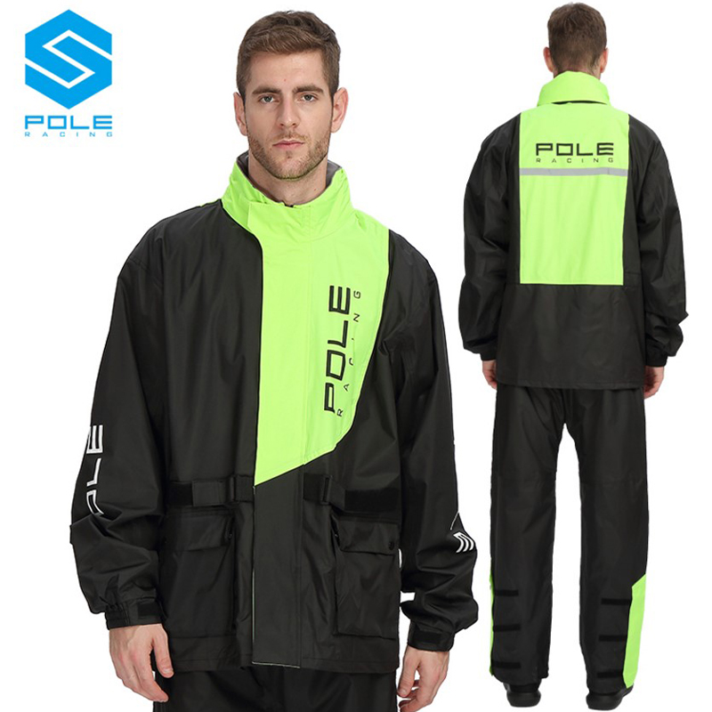เสาเสื้อกันฝนรถจักรยานยนต์ระบา - Motorcycle Rain Suit บทวิจารณ์และราคา
