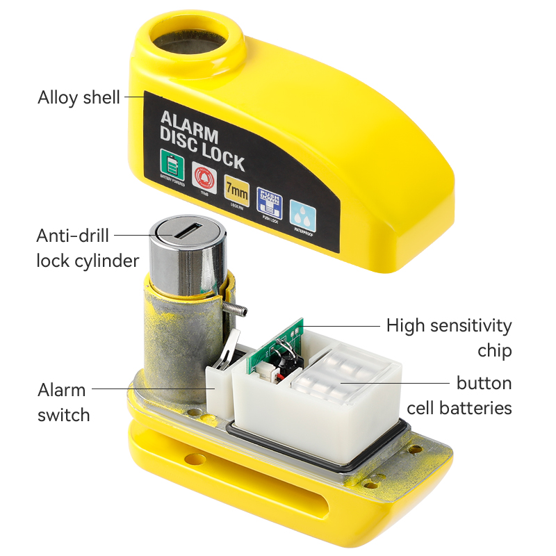 ล็อคดิสก์เบรกมอเตอร์ไซค์พร้อมก - Disc Lock Brake บทวิจารณ์และราคา