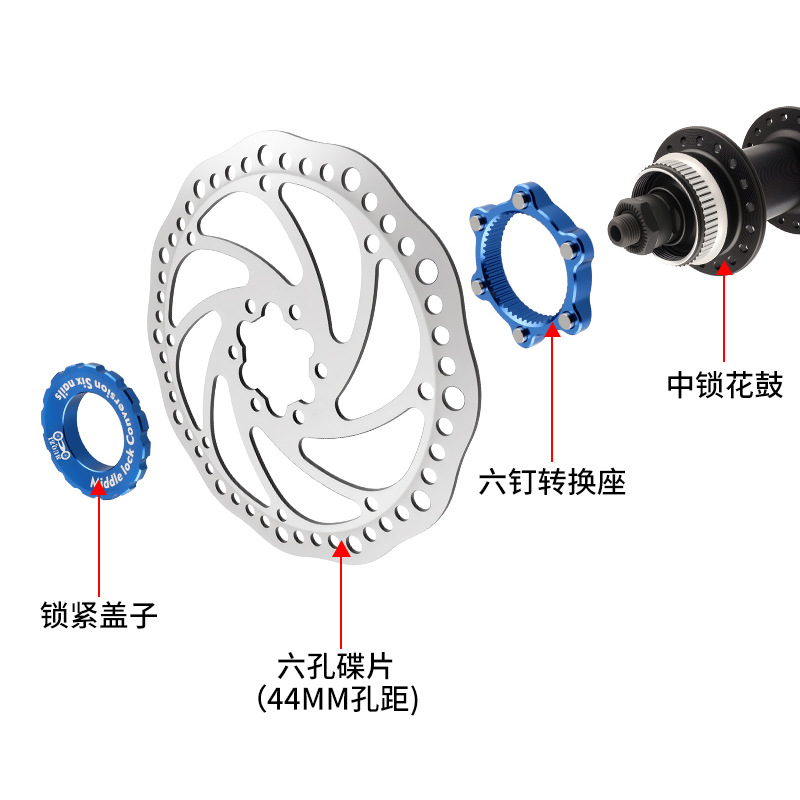 ดิสก์เบรกจักรยานเสือภูเขา MUQZ - Disc Lock Brake บทวิจารณ์และราคา